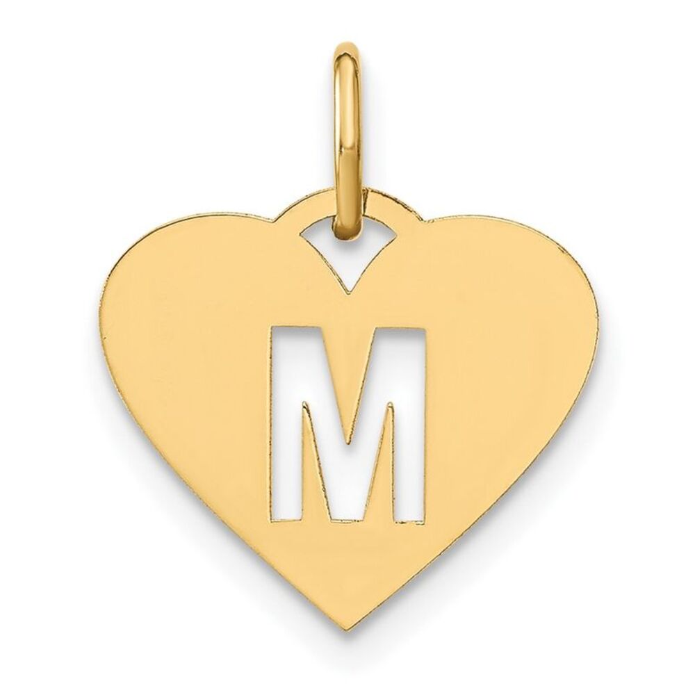 Kazi Luxury 14k Yellow Gold Initial Letter M Init… - image 1